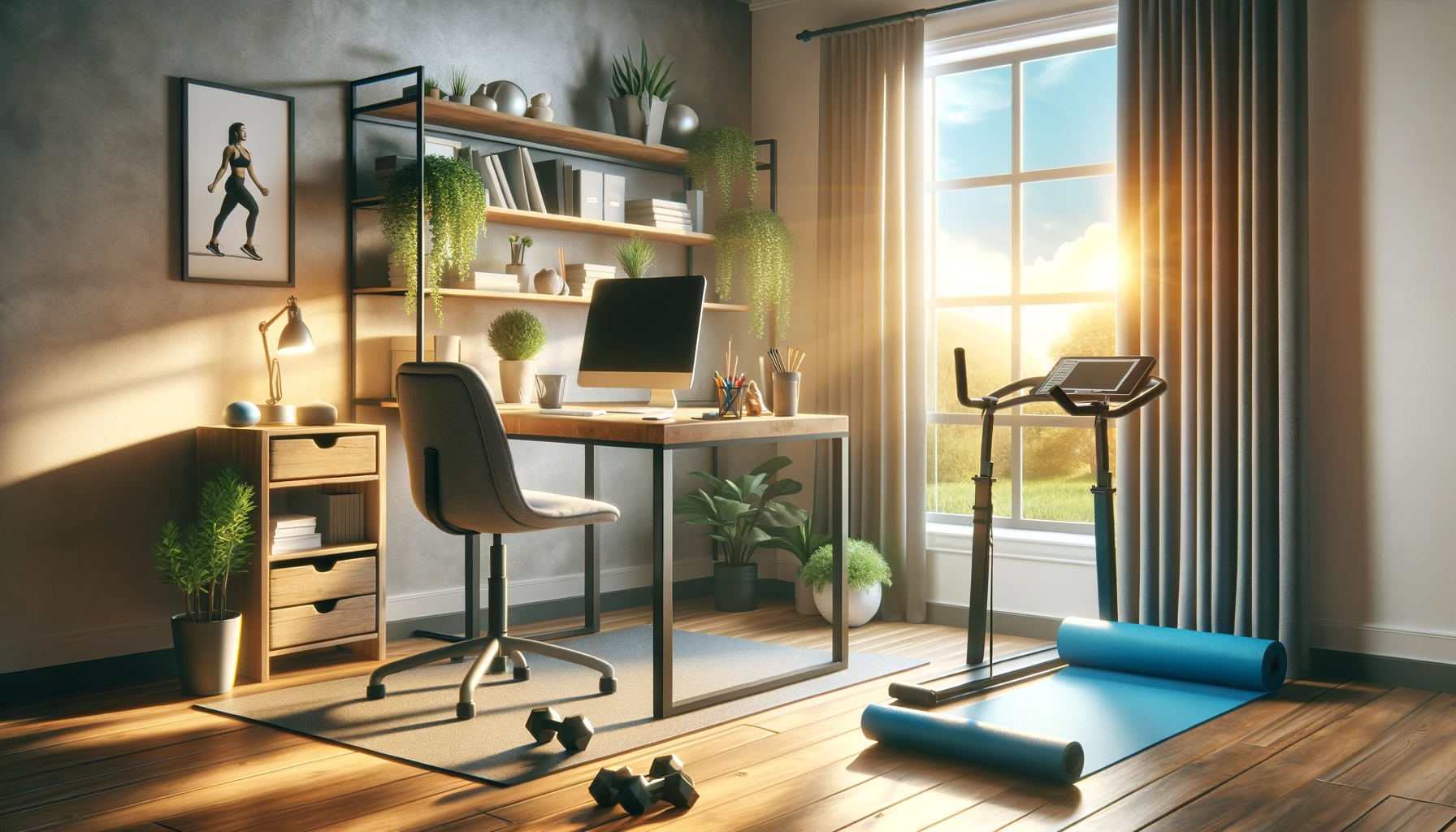 How to Stay Physically Active While Working from Home":