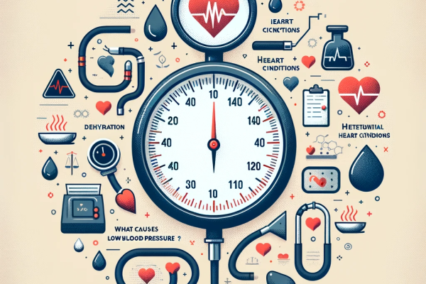 What causes low blood pressure?
